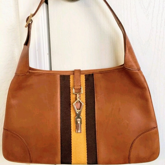 Gucci Handbags - GUCCI 😛AUTHENTIC !! Leather JACKIE O!!